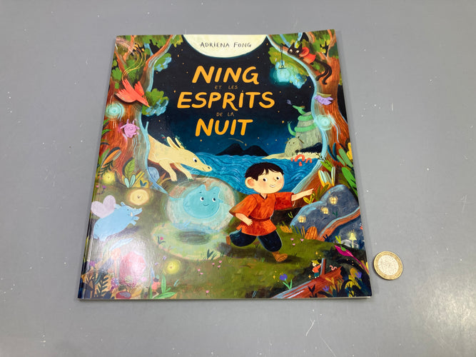 Ning et les esprits de la nuit, Adriena Fong, souple, moins cher chez Petit Kiwi