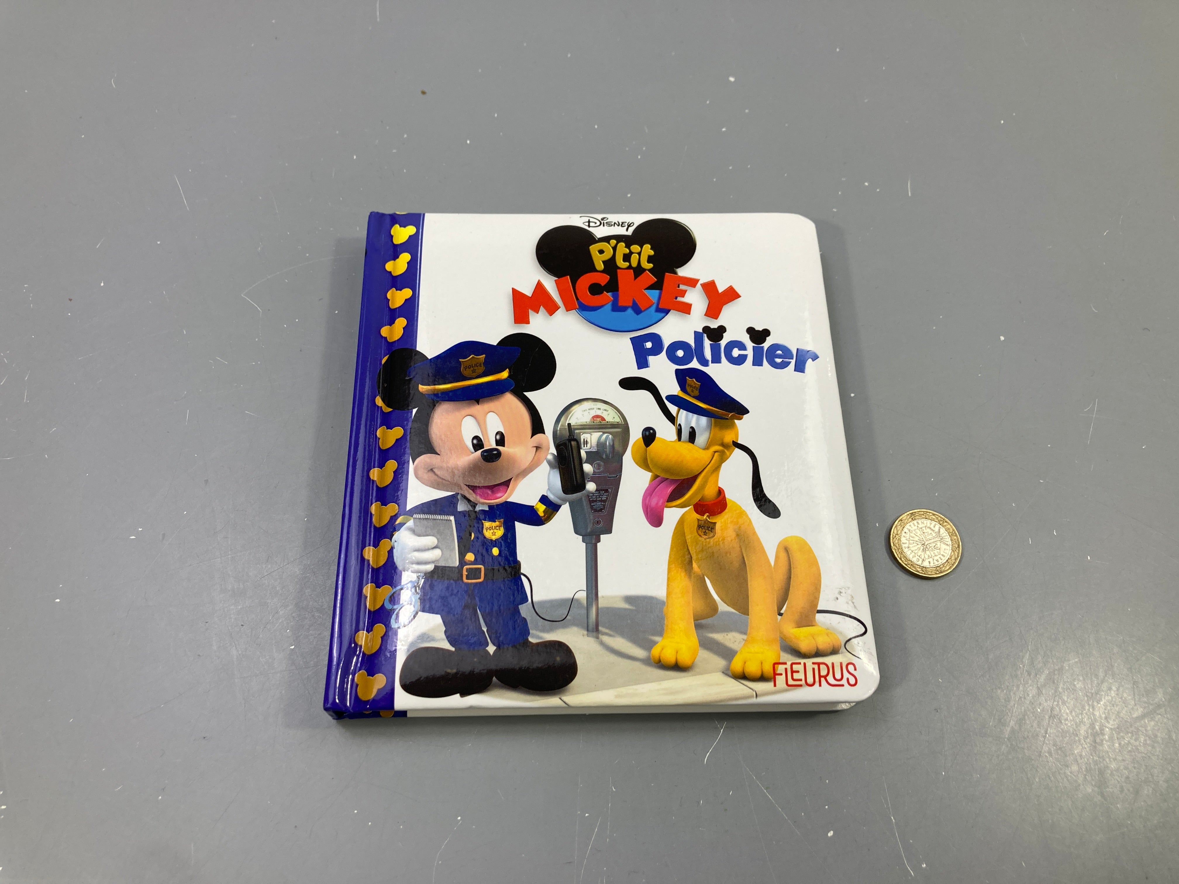 Livre carton P'tit Mickey, Policier, Fleurus