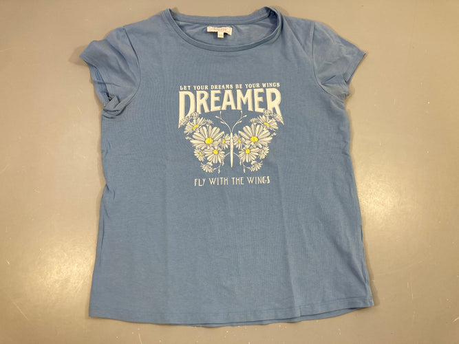 T-shirt m.c bleu Dreamer, moins cher chez Petit Kiwi