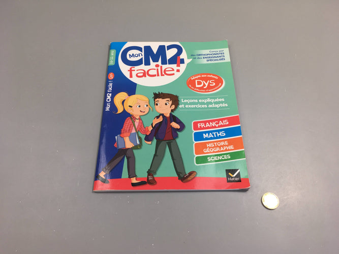 Mon CM2 facile! Adapté aux enfants DYS 10-11A, moins cher chez Petit Kiwi