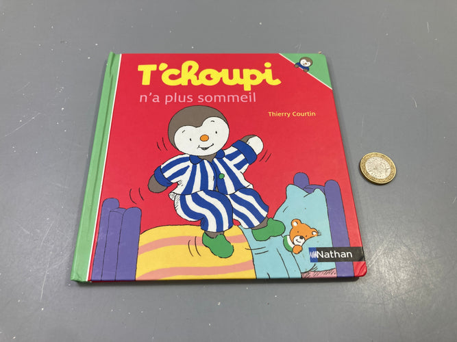 T'choupi n'a plus sommeil, Thierry Courtin, moins cher chez Petit Kiwi
