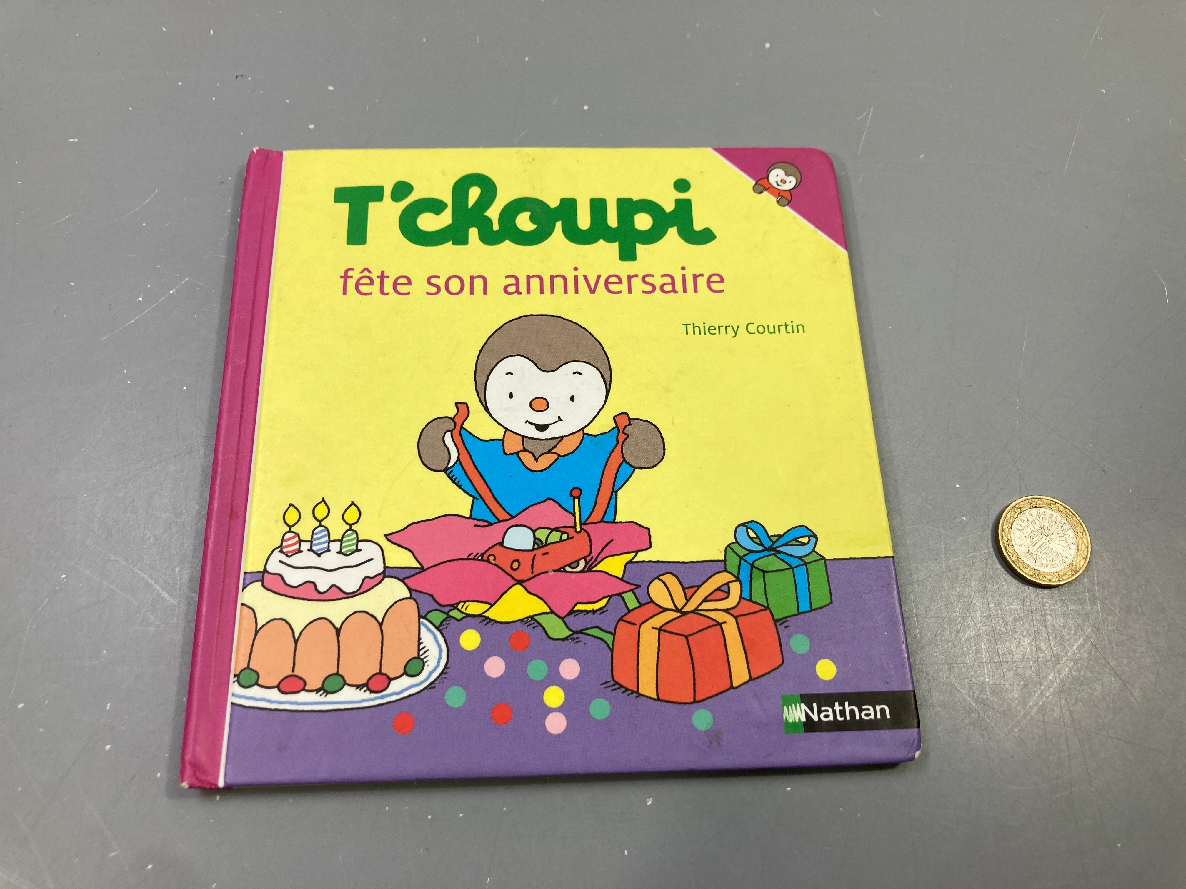 T'choupi fête son anniversaire, Thierry Courtin