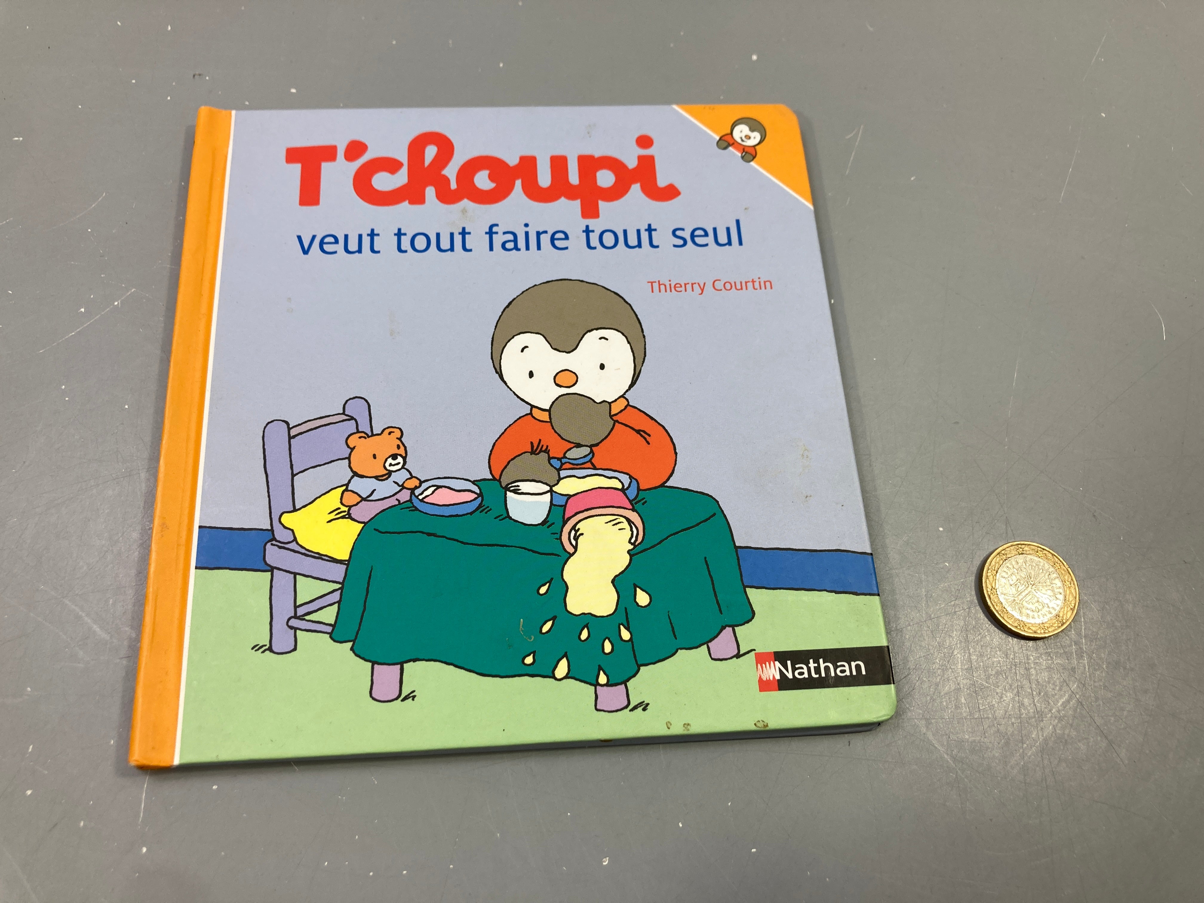 T'choupi veut tout faire tout seul, Thierry Courtin
