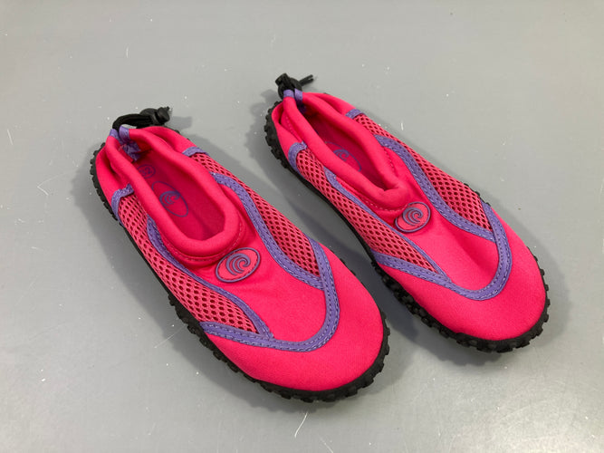 Chaussures d'eau rose/mauve, 32, moins cher chez Petit Kiwi