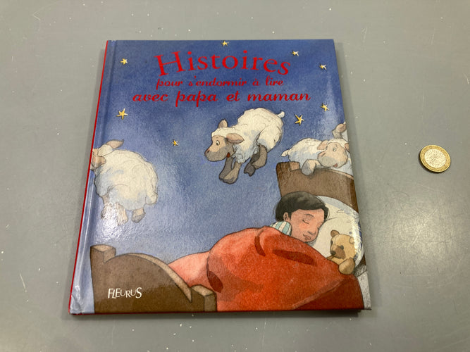 Histoires pour s'endormir à lire avec papa et maman, Fleurus, moins cher chez Petit Kiwi