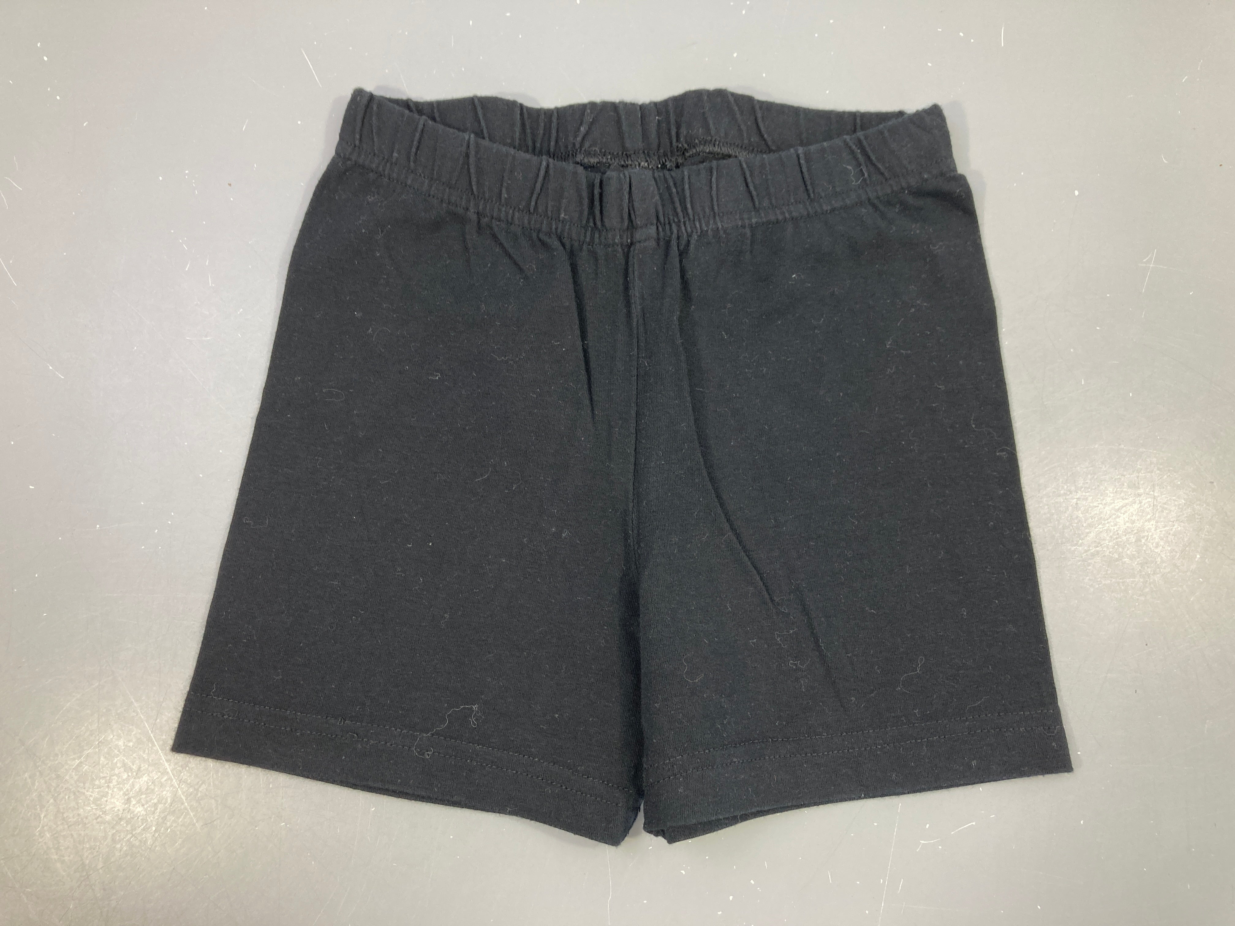 Short molleton noir