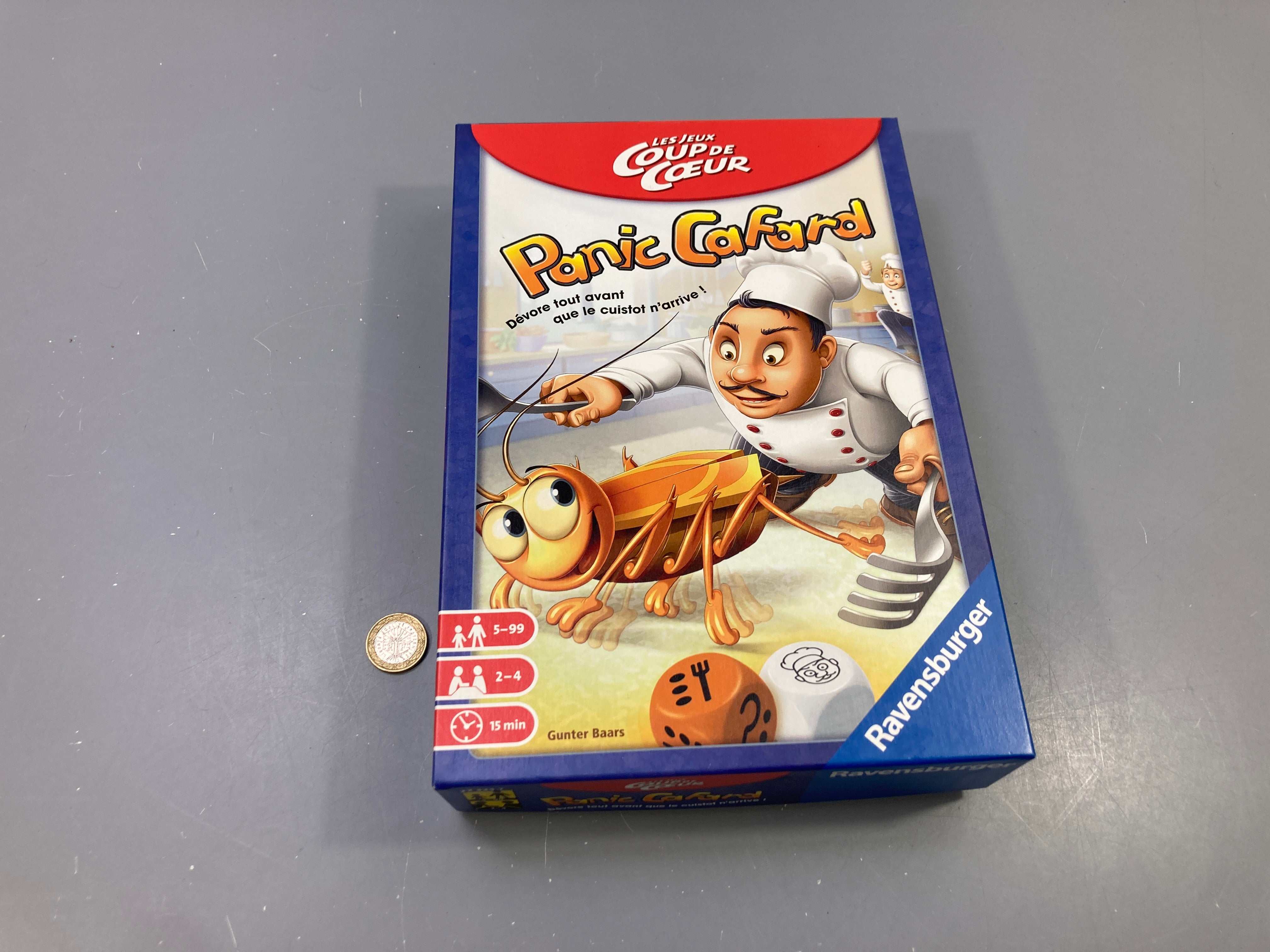 Jeu Panic Cafard, Les jeux coup de cœur, 5 ans et +, 2-4 joueurs