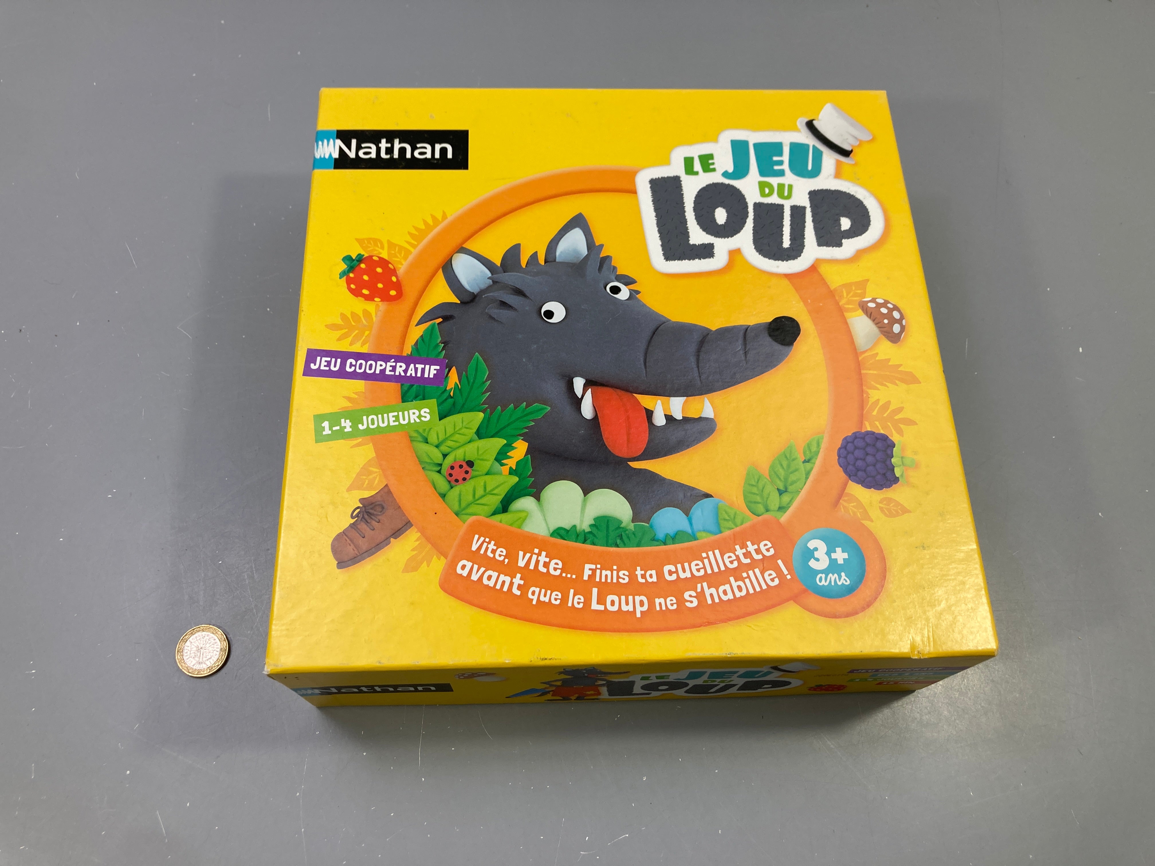 Le jeu du loup, jeu coopératif, 3 ans et +, 1-4 joueurs
