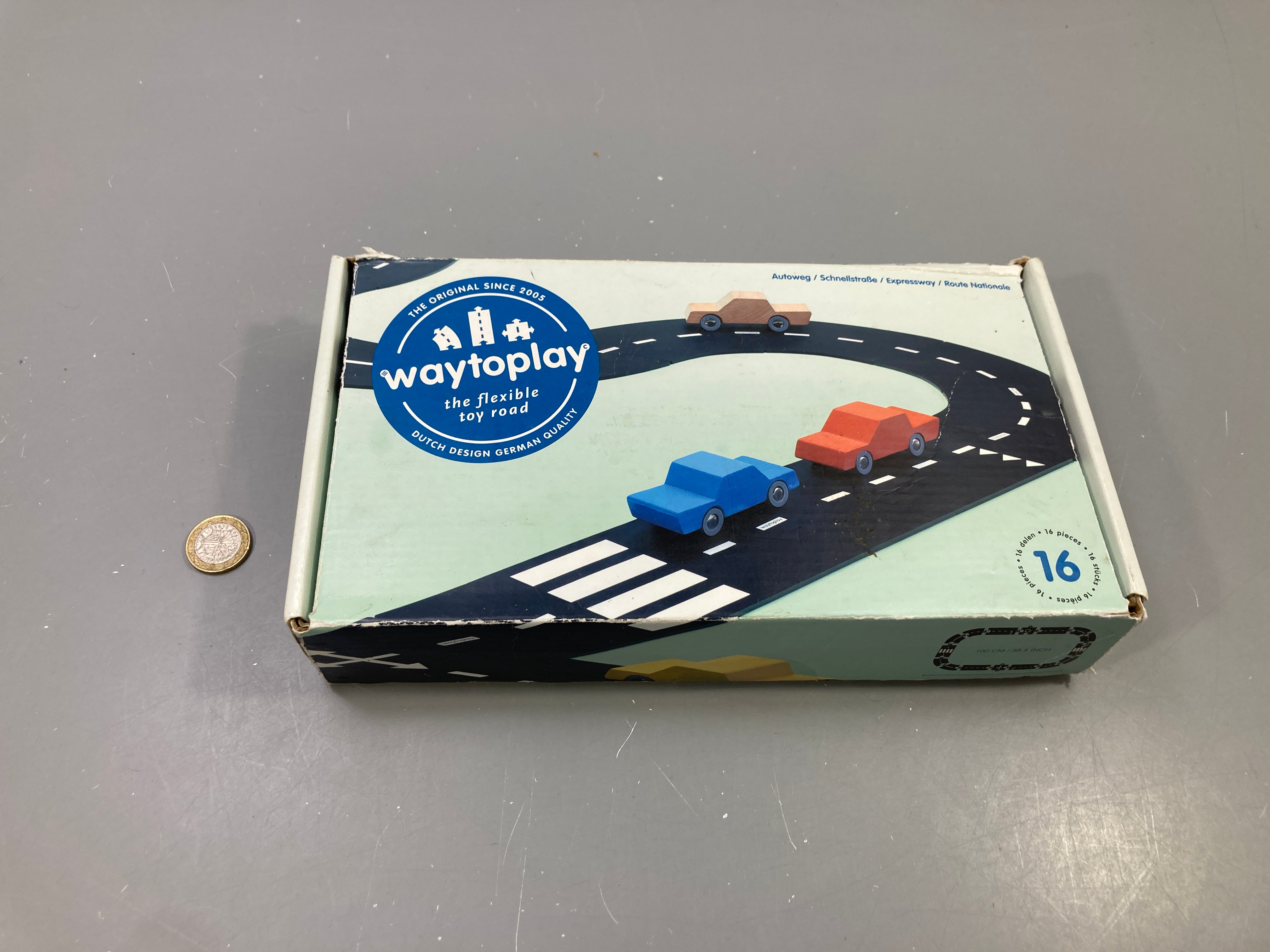 Route flexible Route Nationale, 16 pièces, 100 cm, Waytoplay