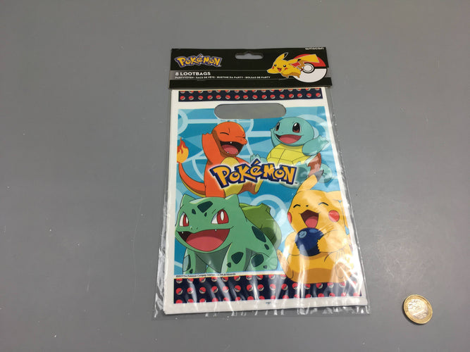 Neuf- 6 Pochettes 16-22cm Pokemon, moins cher chez Petit Kiwi