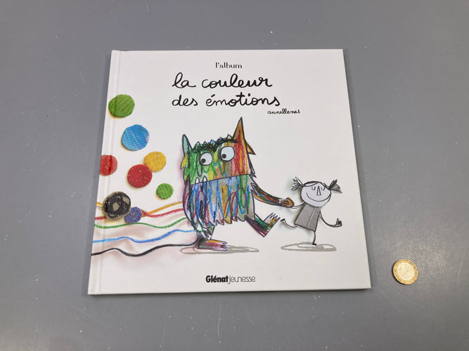 La couleur des émotions, l'album, Anna Llenas, Glénat Jeunesse, moins cher chez Petit Kiwi