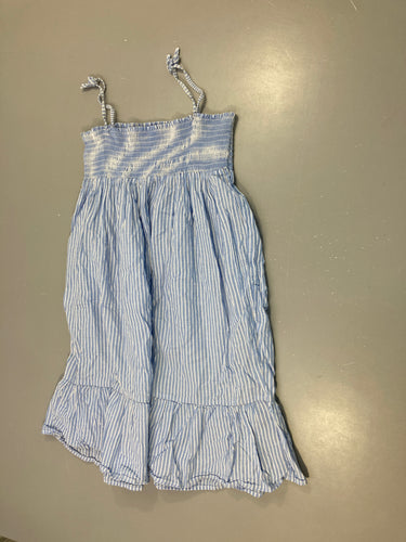 Robe fines bretelles bleu rayé blanc s.mocks, moins cher chez Petit Kiwi