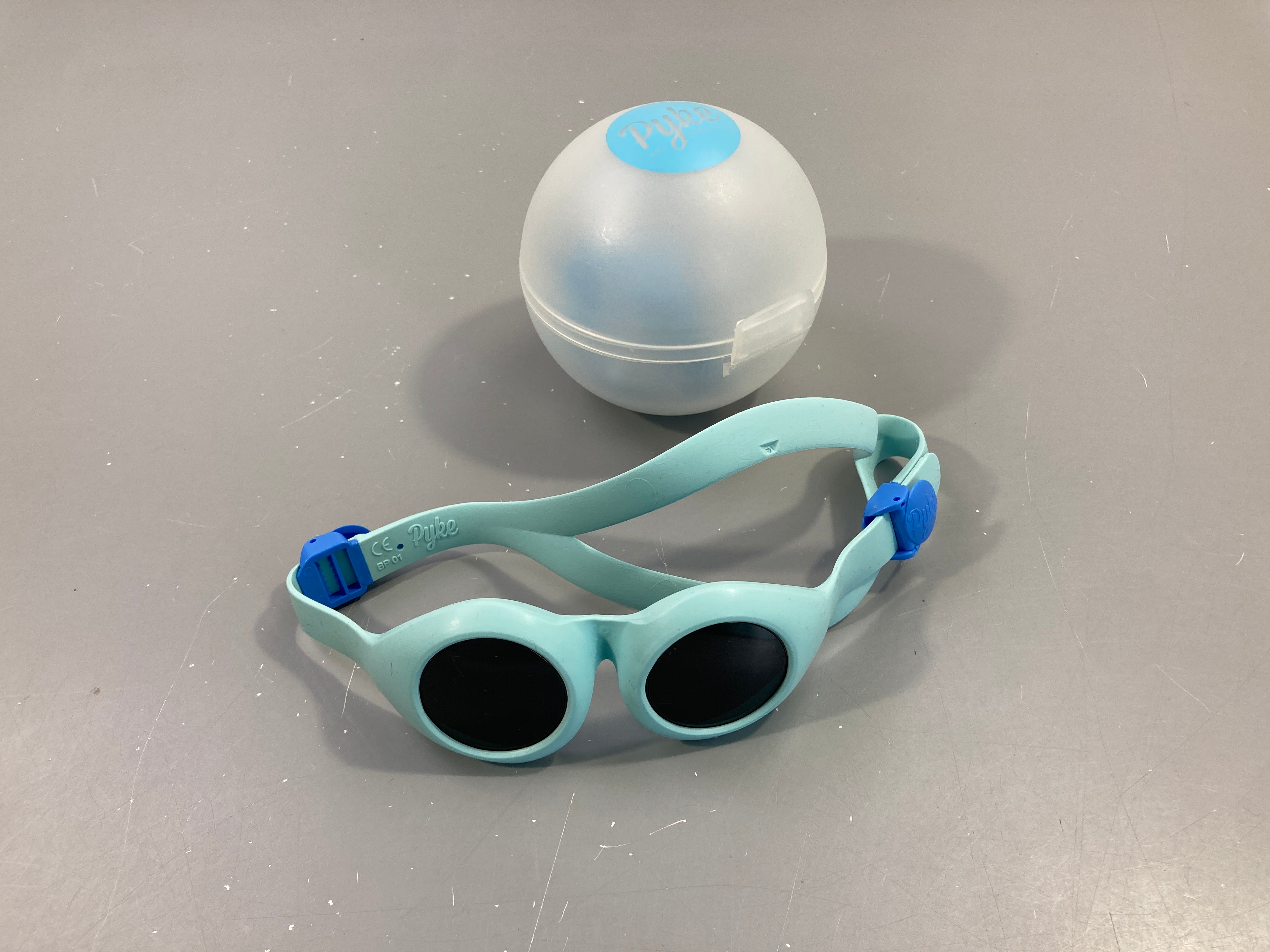 Pyke Lunettes de soleil 0-3 ans bleu, catégorie 3