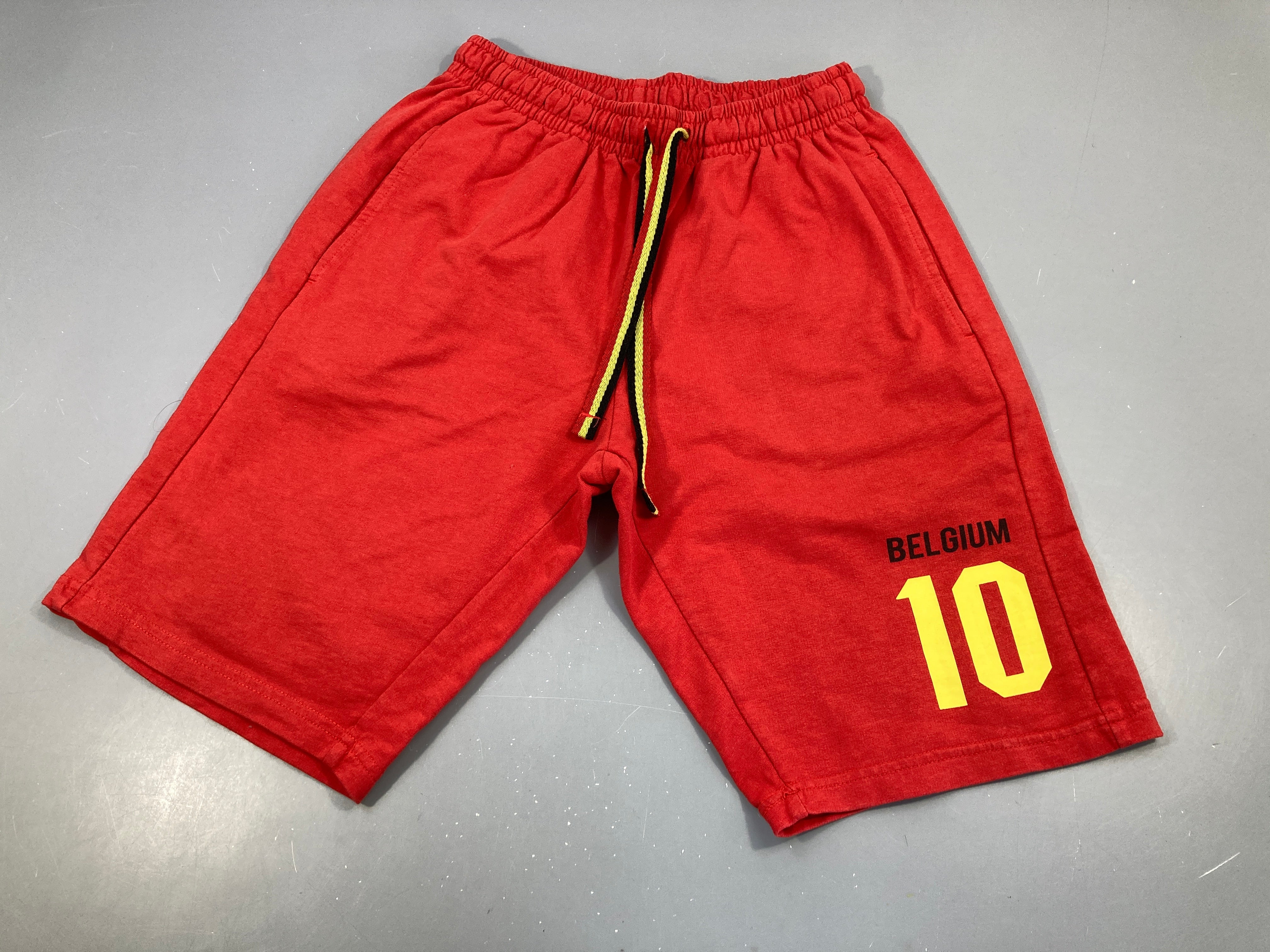 Bermuda molleton rouge Belgium 10 foot, S 44-46
