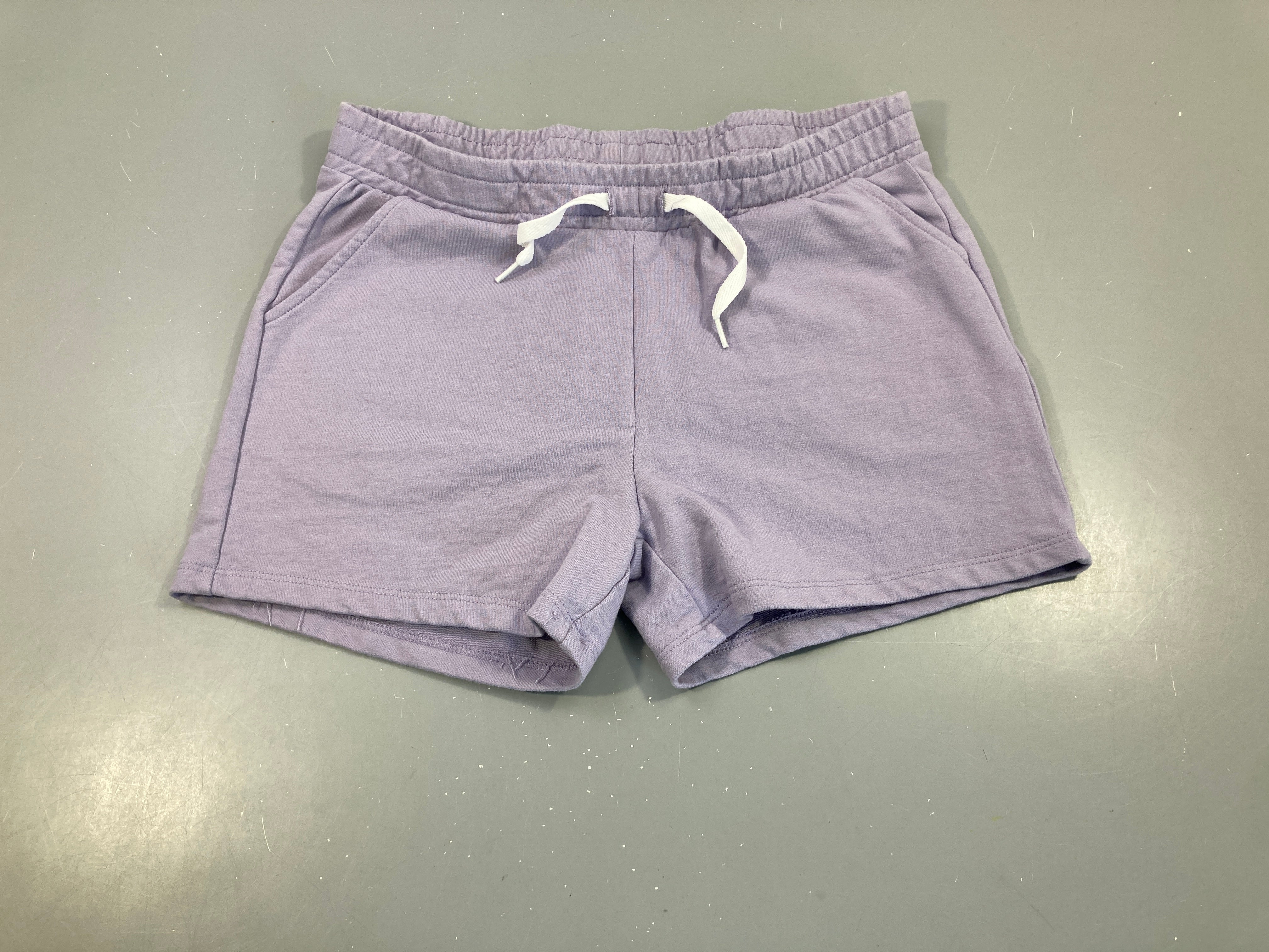 Short molleton mauve