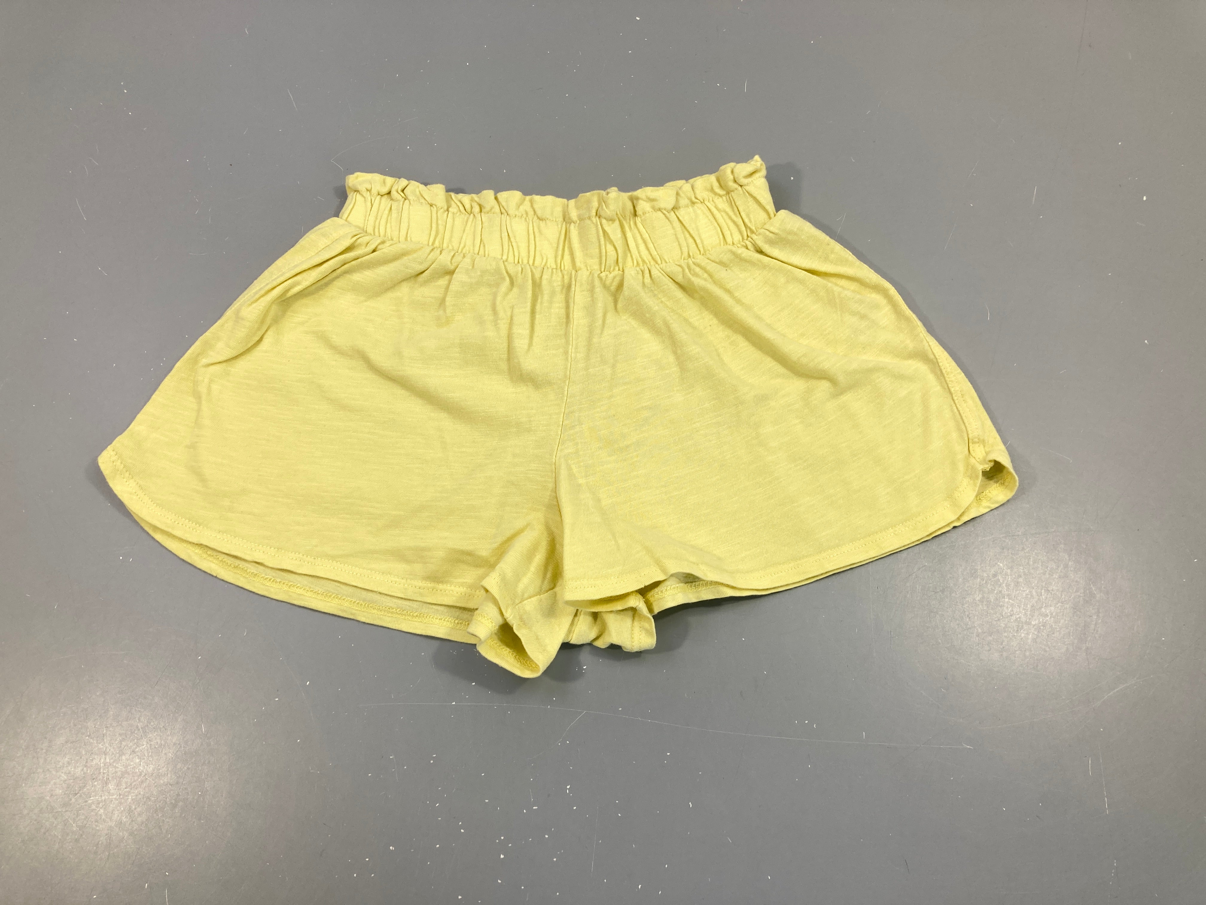 Short jersey jaune flammé