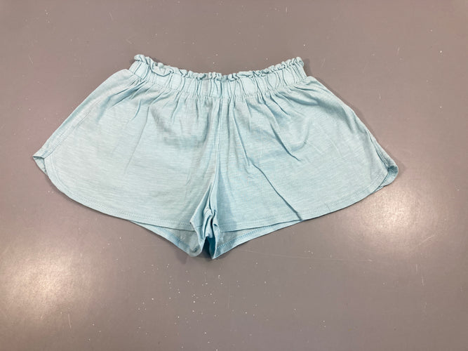 Short jersey bleu flammé, moins cher chez Petit Kiwi