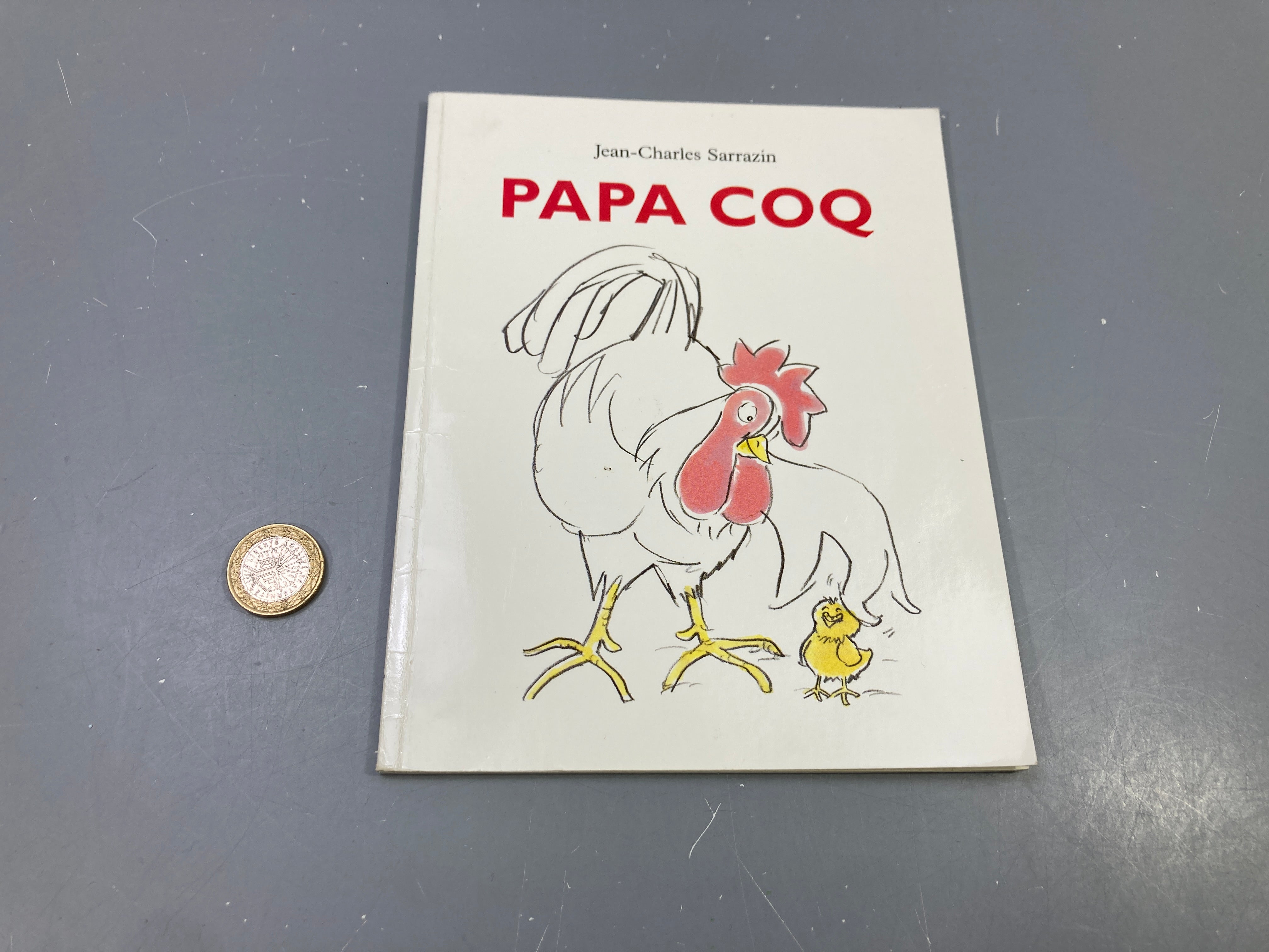 Livre Papa Coq, Jean-Charles Sarrazin