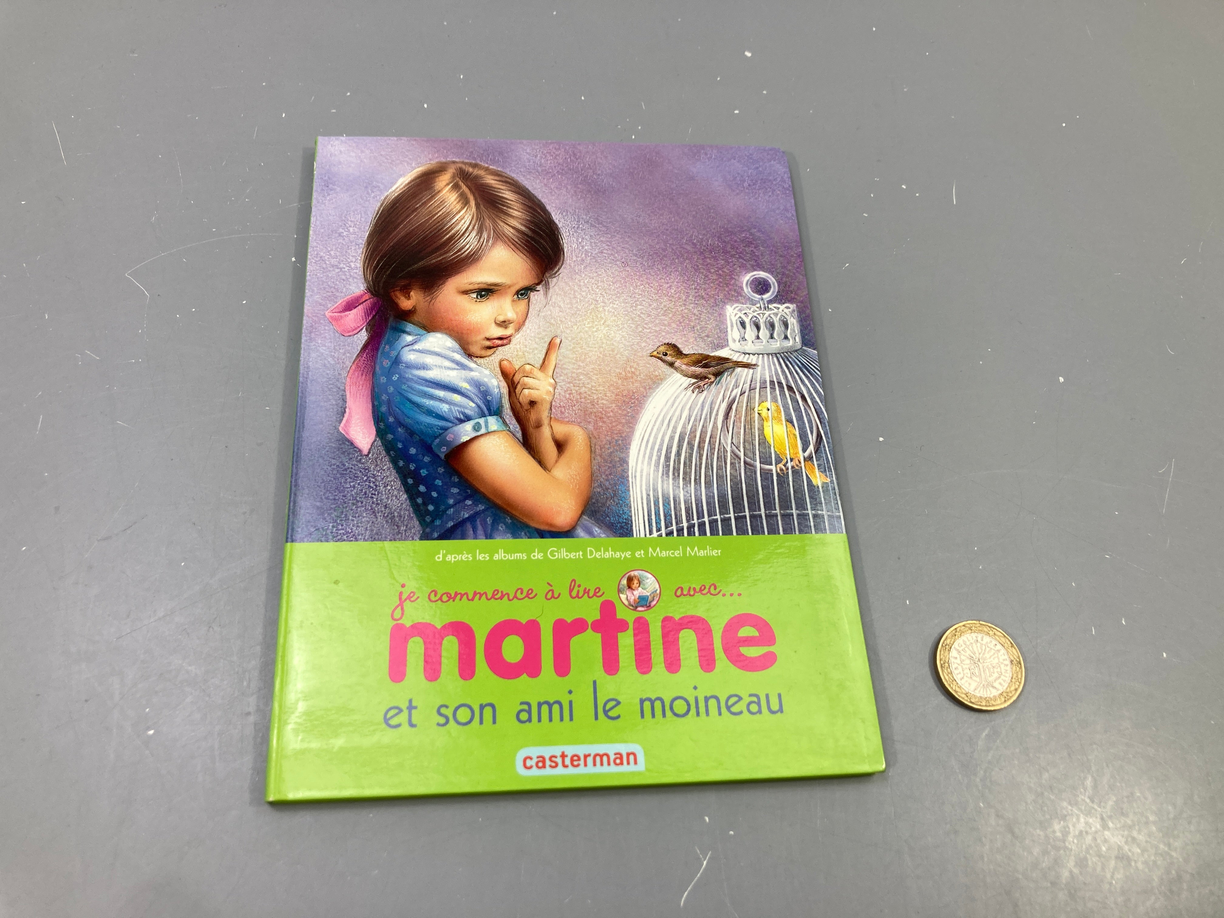 Livre Je commence à lire avec Martine, Martine et son ami le moineau, G. Delahaye et M. Marlier