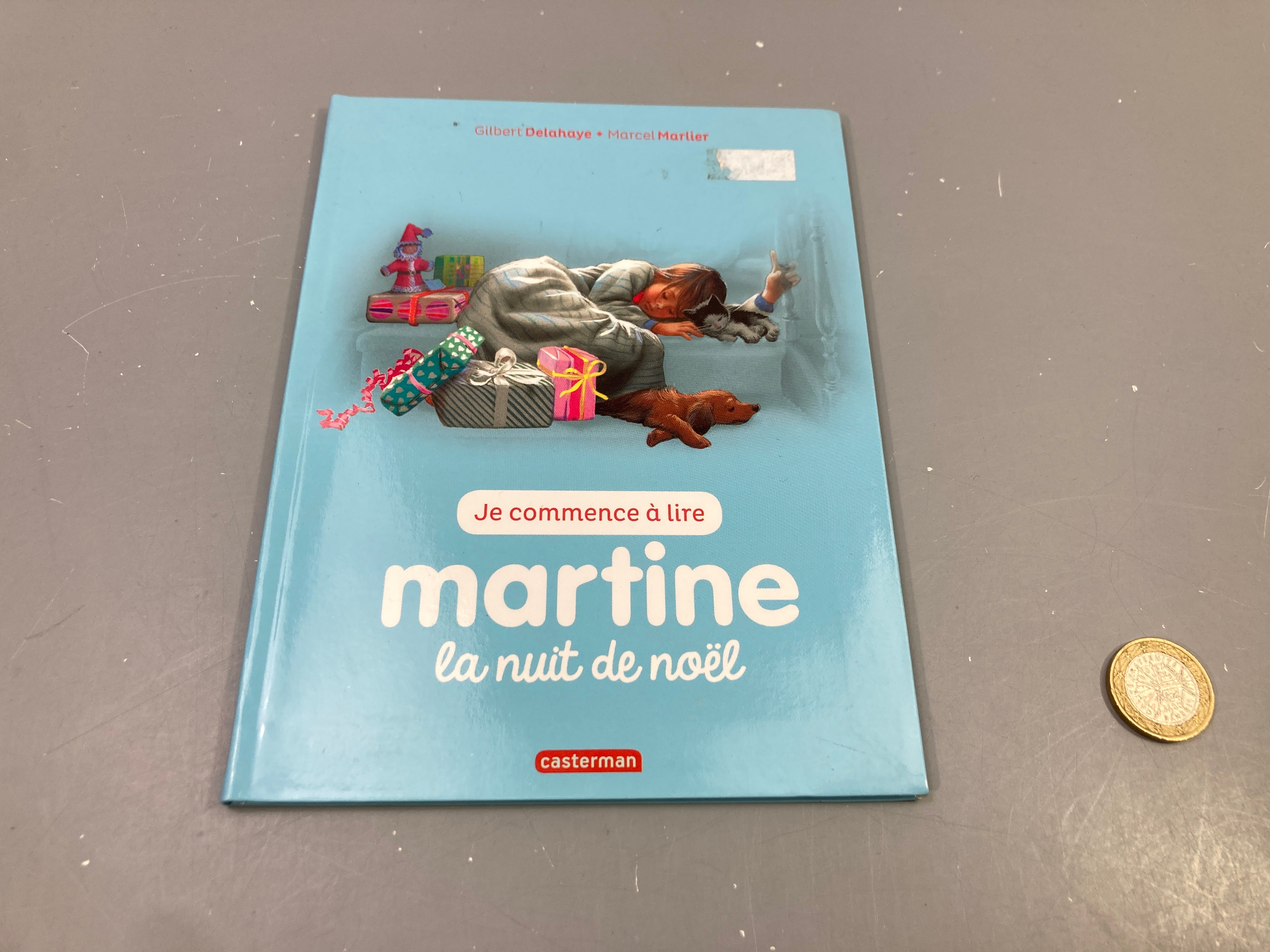 Livre Je commence à lire, Martine la nuit de Noël, G. Delahaye et M. Marlier