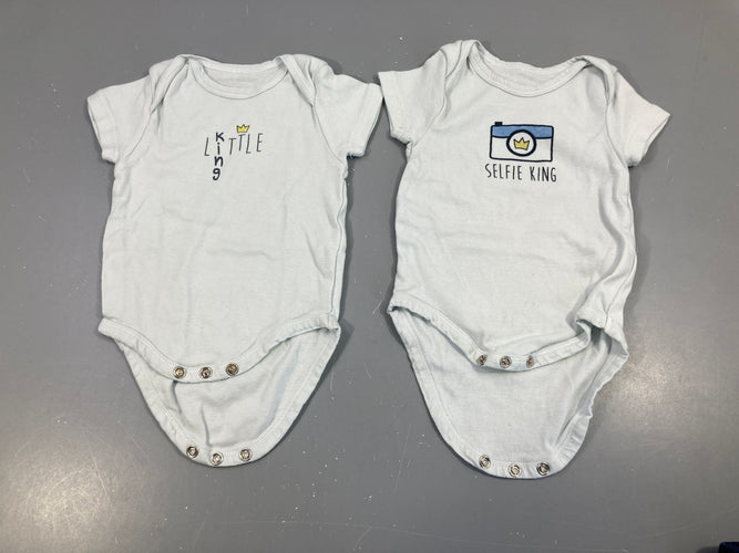 2 Bodies m.c blanc king, moins cher chez Petit Kiwi