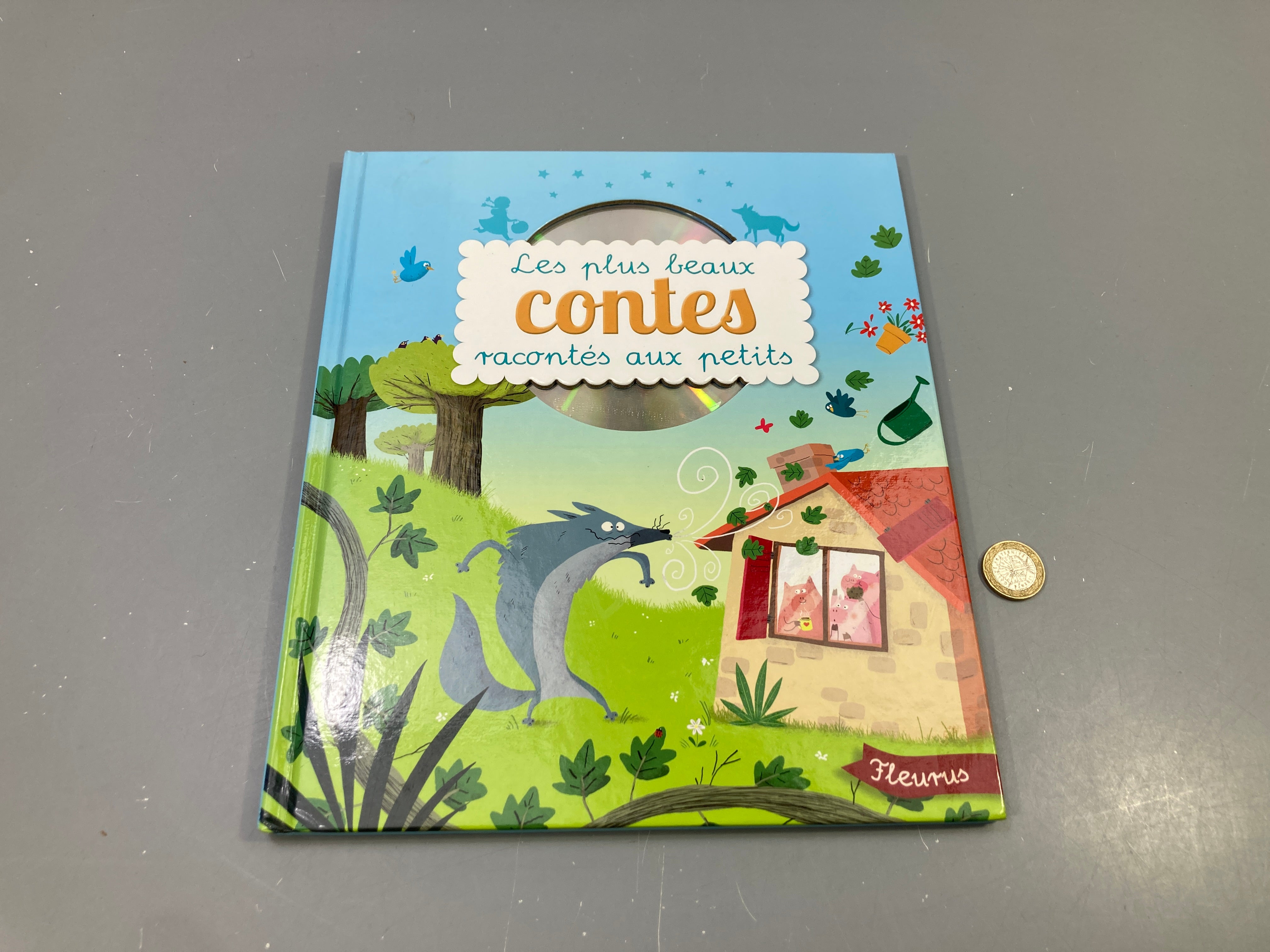 Livre CD Les plus beaux contes racontés aux petits, Fleurus