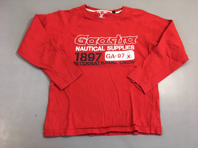 T-shirt m.l rouge Gaastra, moins cher chez Petit Kiwi