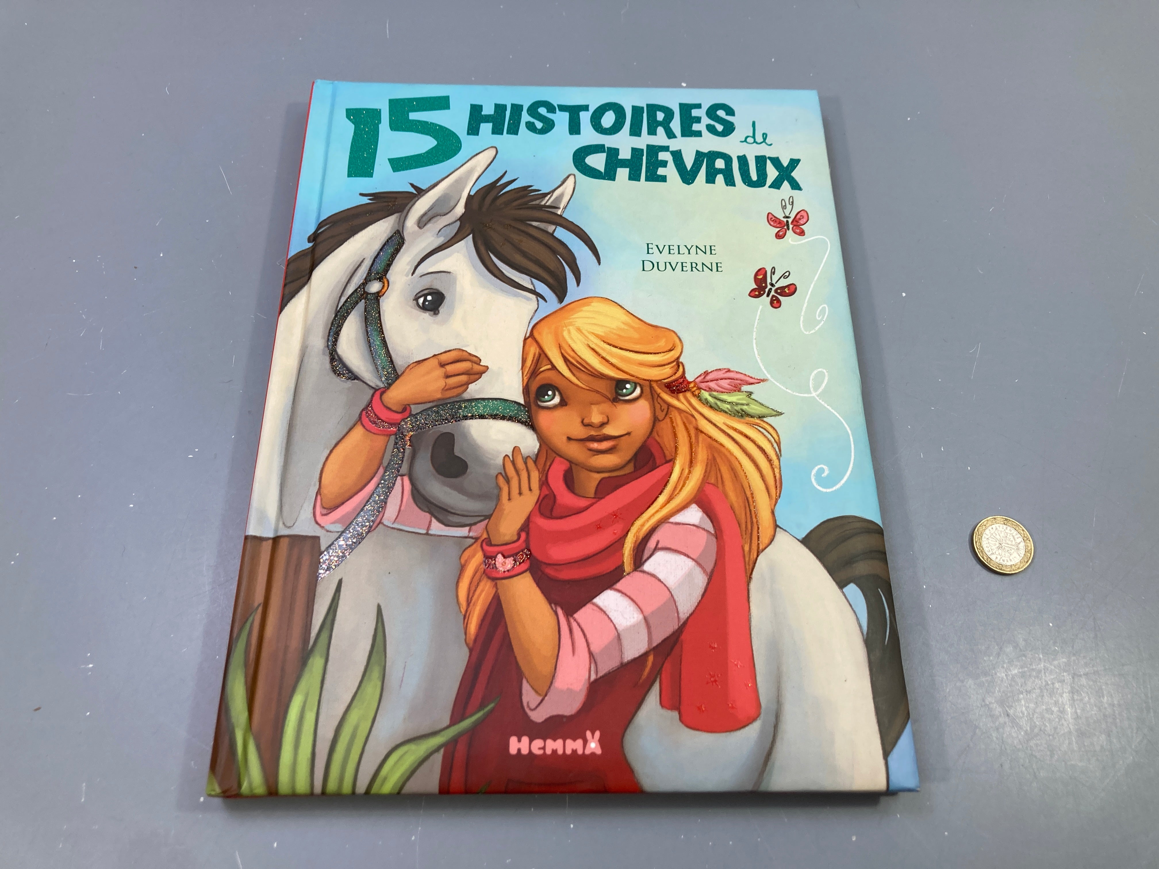 Livre 15 histoires de chevaux, Evelyne Duverne, Hemma