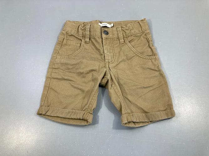 Bermuda brun, moins cher chez Petit Kiwi