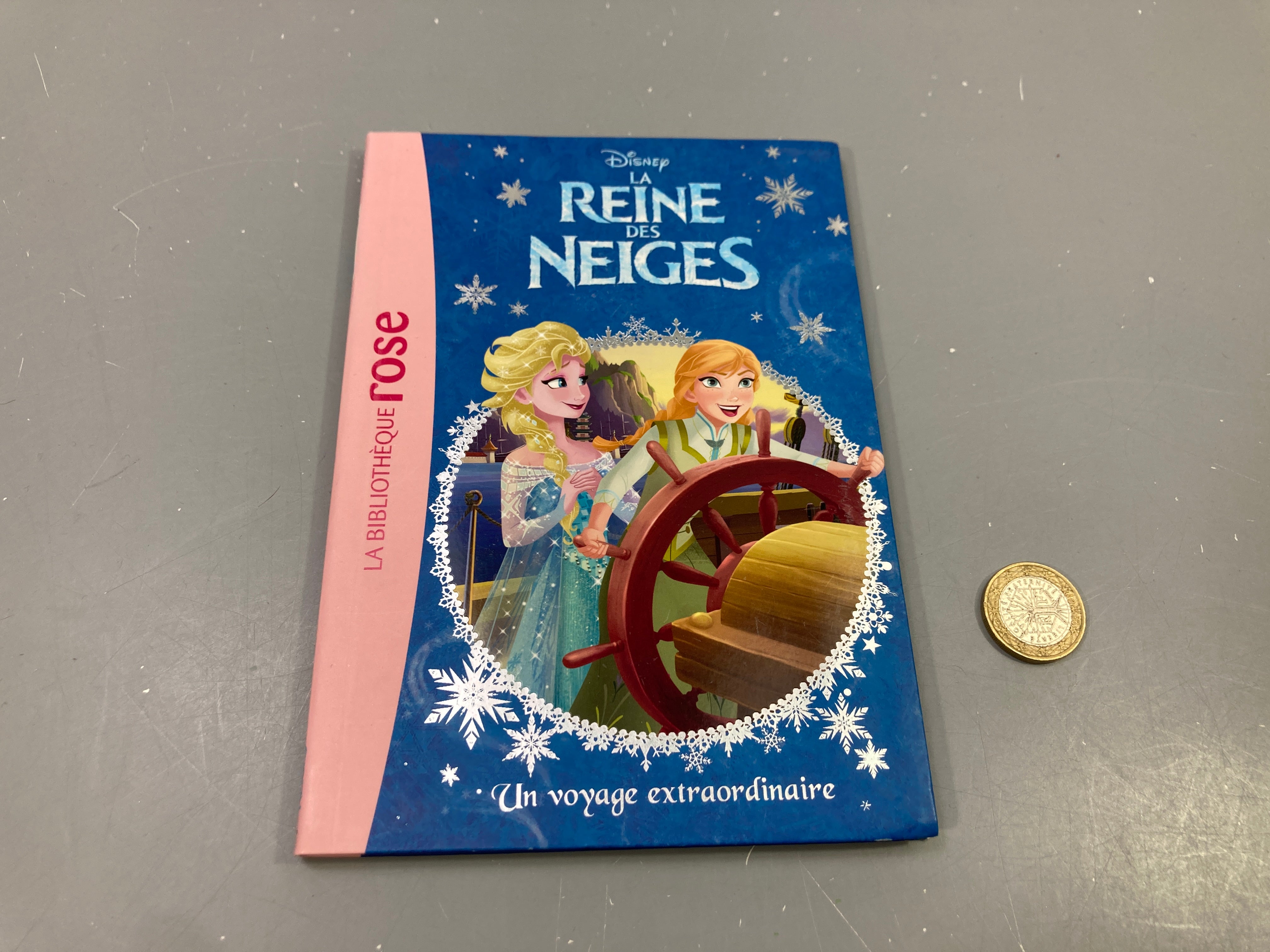 Livre La Reine des Neiges, Un voyage extraordinaire, Bibliothèque rose