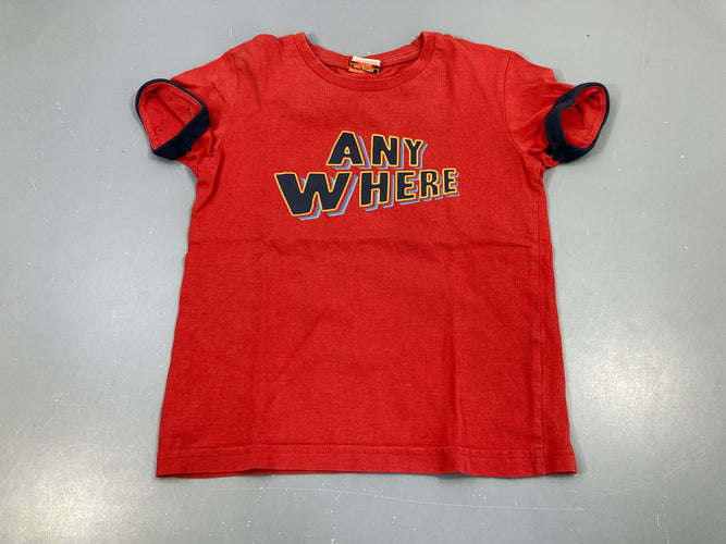 T-shirt m.c orange Any, moins cher chez Petit Kiwi