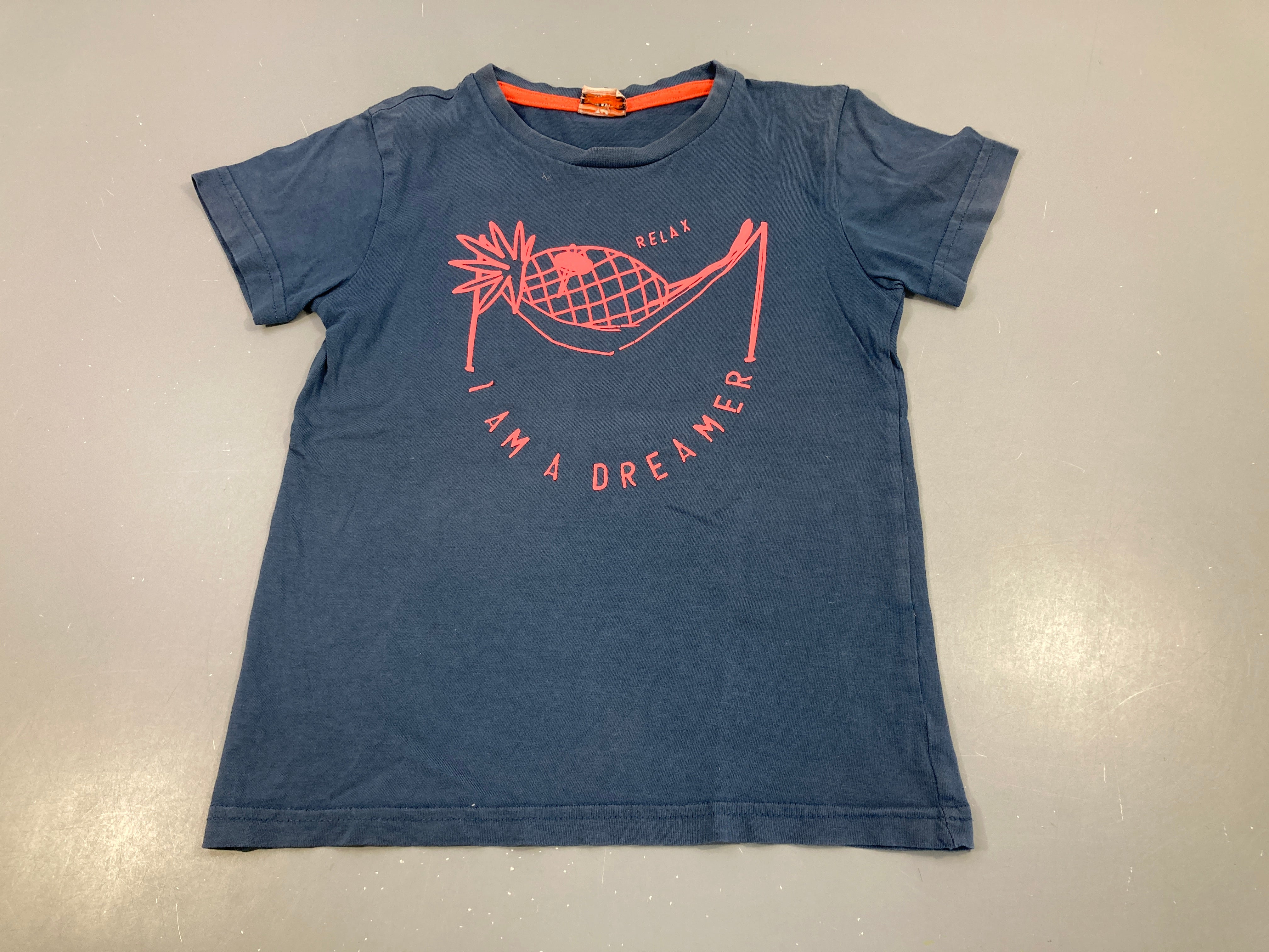 T-shirt m.c ble ananas, le flocage se décolle