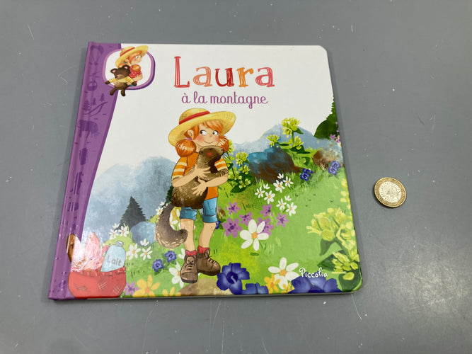 Livre Laura à la montagne, Piccolia, moins cher chez Petit Kiwi
