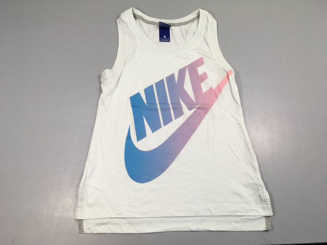 Débardeur gris clair NIKE, bouloché, moins cher chez Petit Kiwi