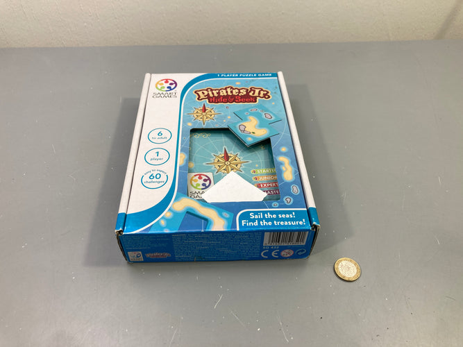 Jeu de réflexion pirates et îles, livret défis, en boîte, Smart Games, moins cher chez Petit Kiwi