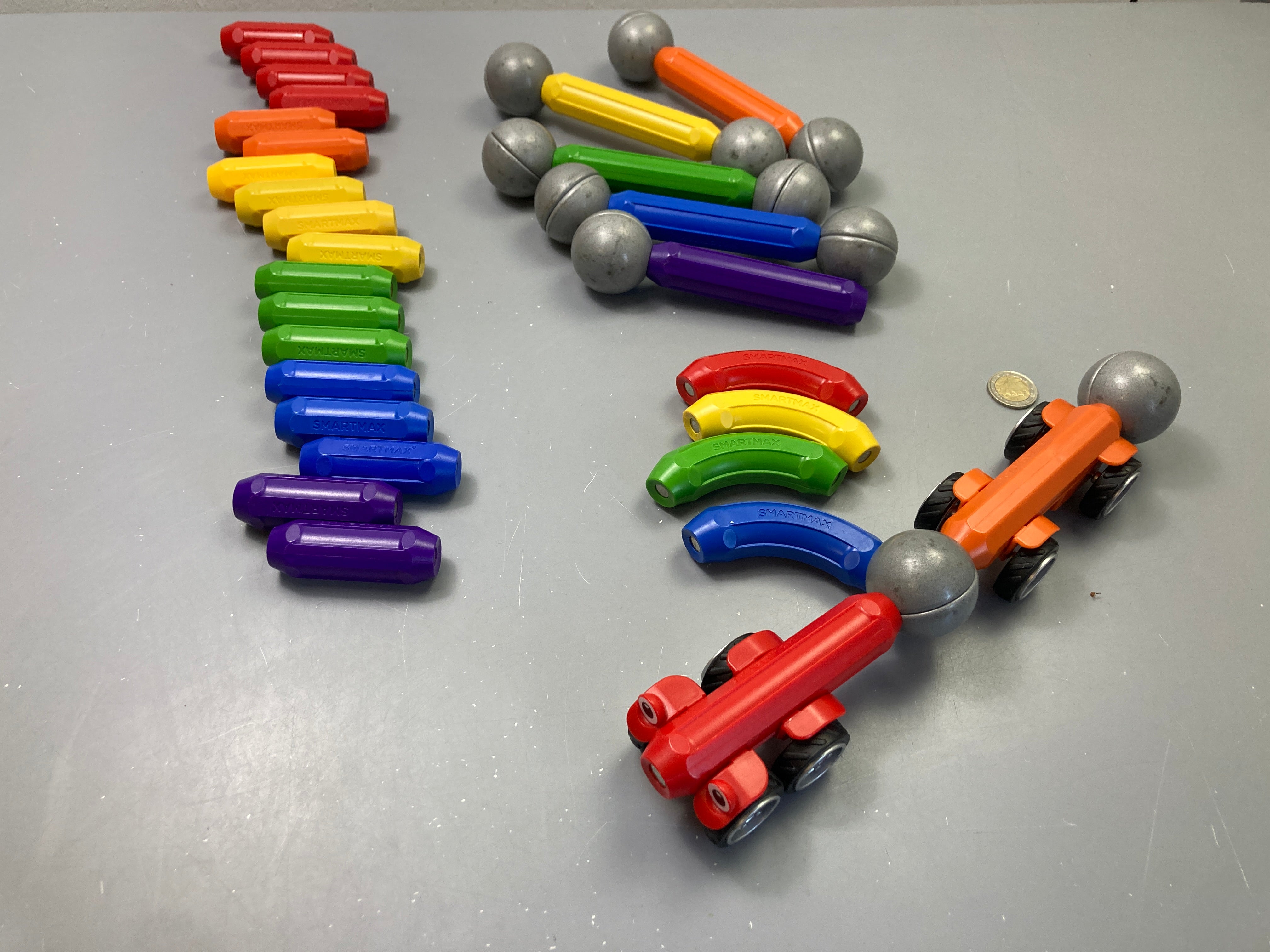 Une partie de Tommy Train + lot de pièces, Smartmax
