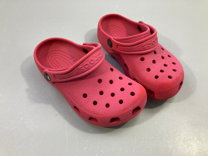 Crocs roses, moins cher chez Petit Kiwi