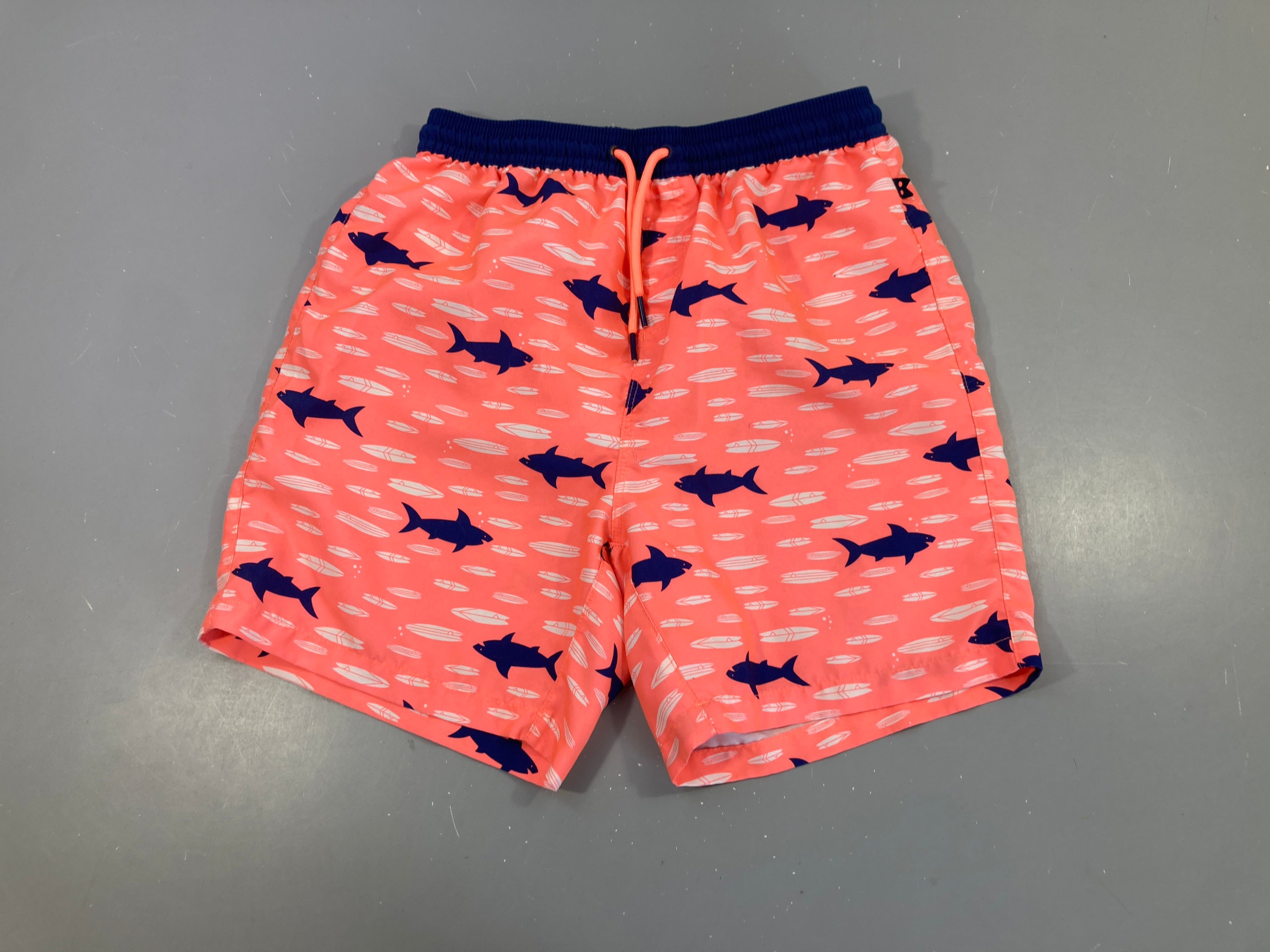 Maillot short corail requins