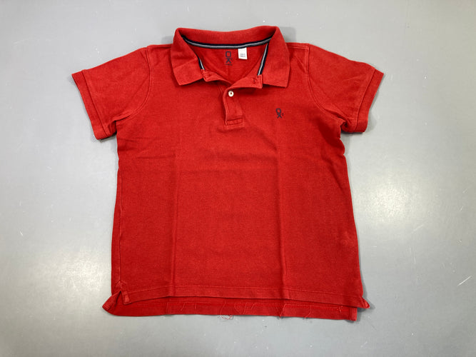 Polo m.c rouge, moins cher chez Petit Kiwi