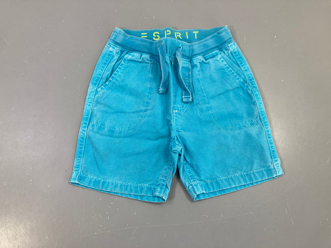 Bermuda turquoise, moins cher chez Petit Kiwi