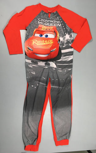 Combinaison jersey rouge Cars, moins cher chez Petit Kiwi