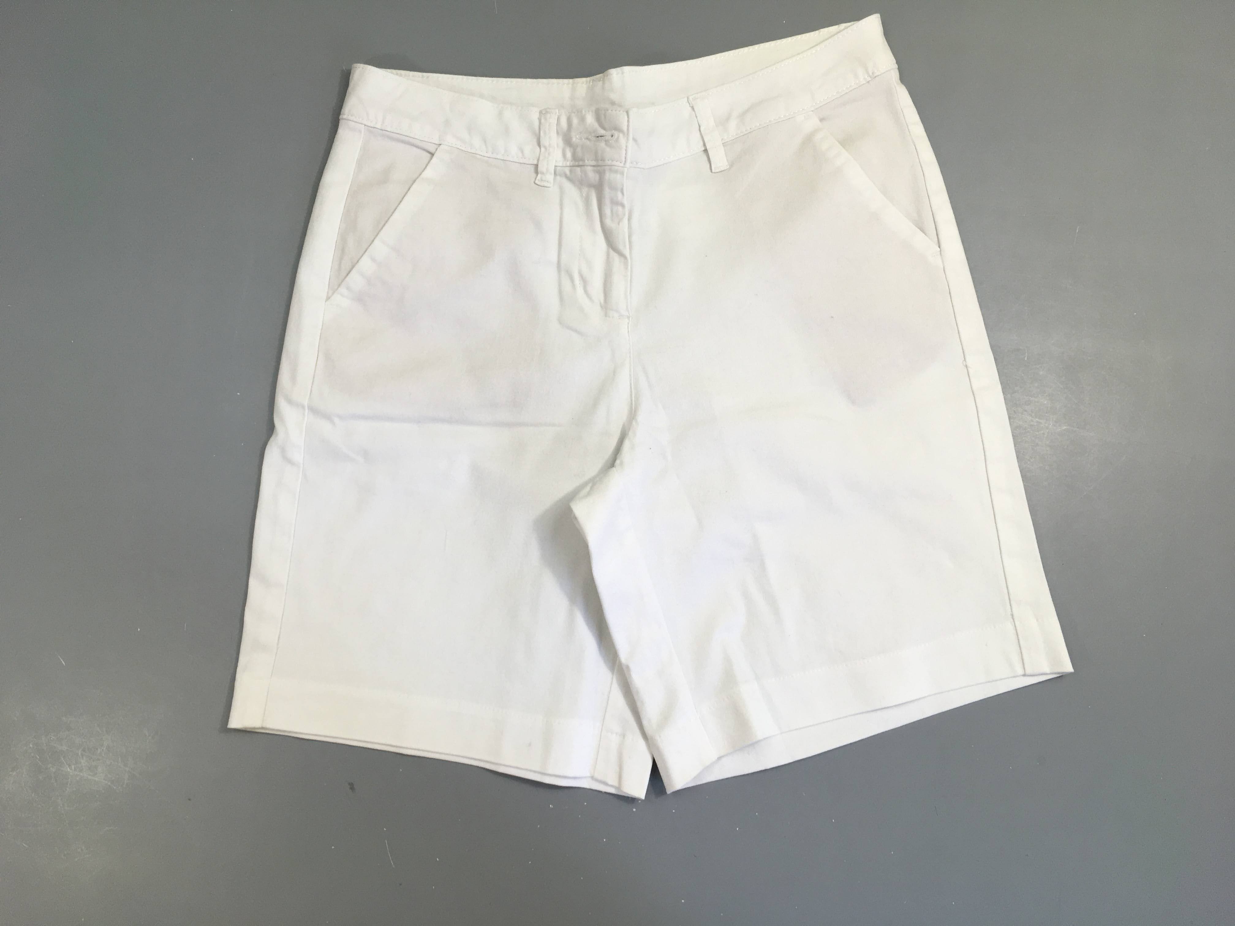 Bermuda chino blanc 36