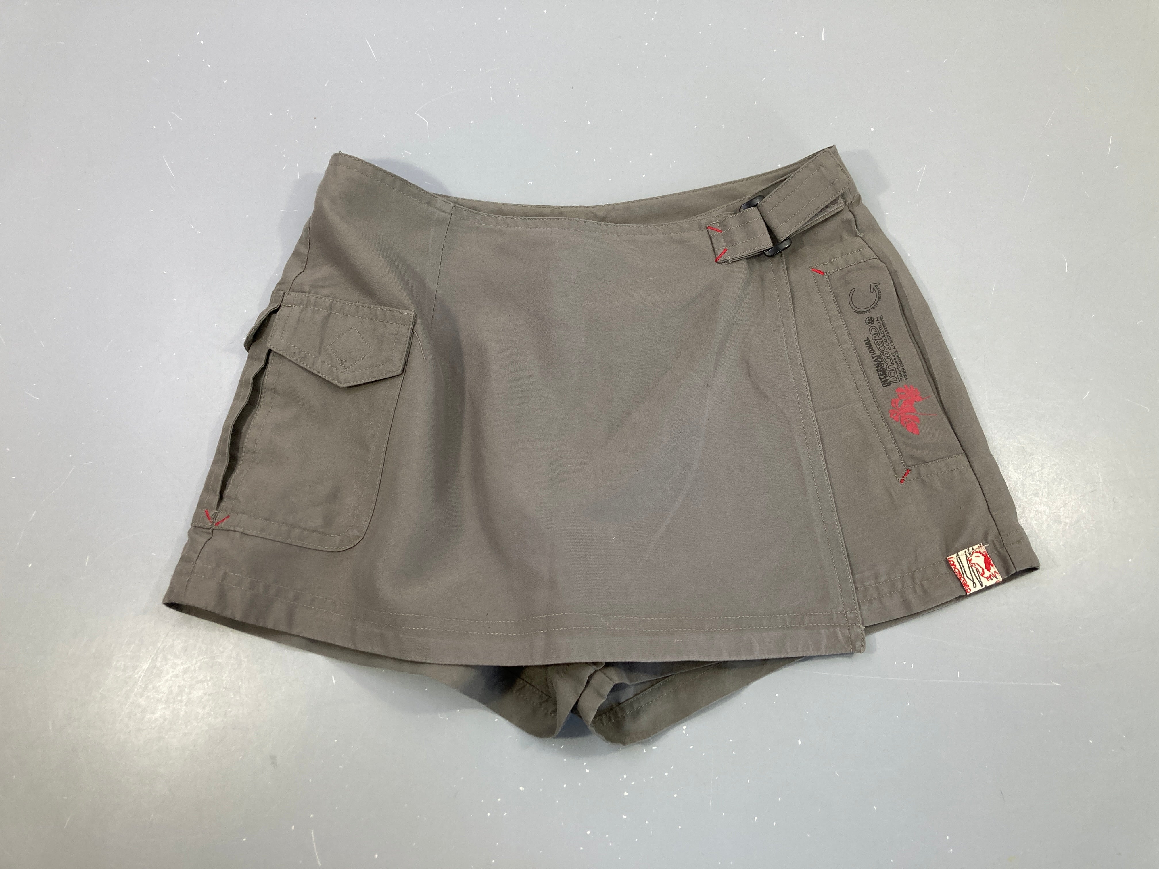 Jupe/short gris foncé longboard