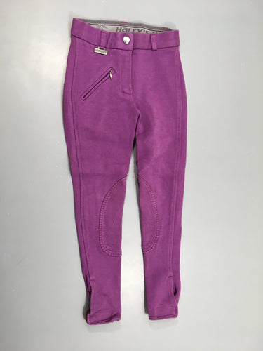 Pantalon d'équitation mauve, Harr.y's horse, moins cher chez Petit Kiwi