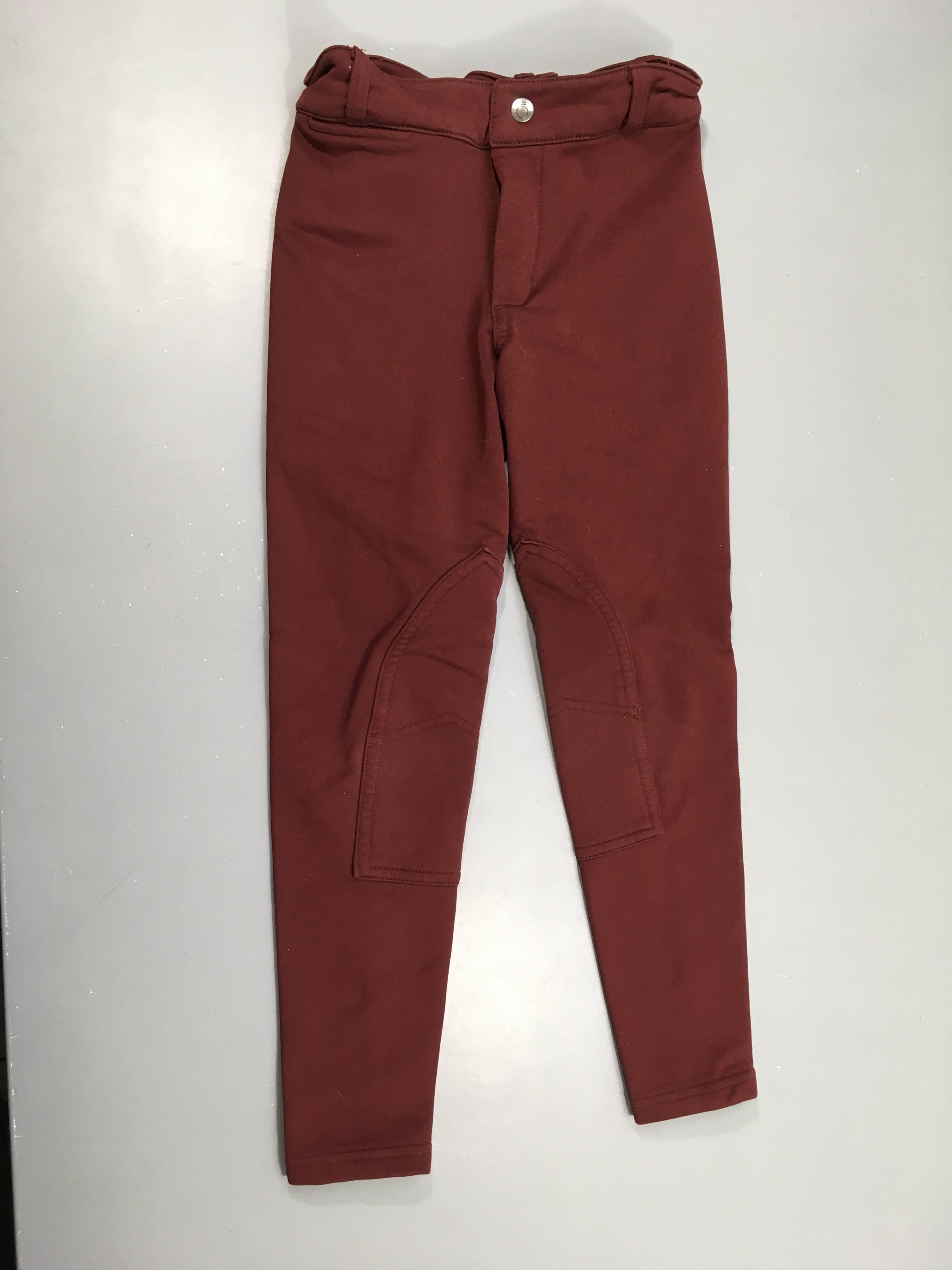 Pantalon d'équitation aubergine, Fouganza