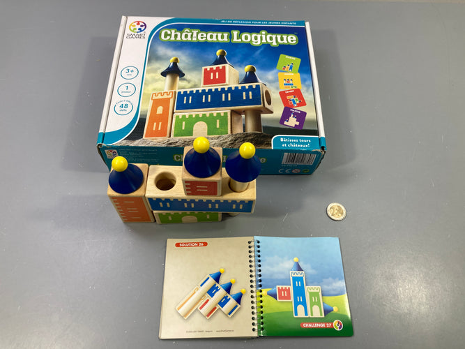 Complet,Smart Games, Château logique, +3a, moins cher chez Petit Kiwi