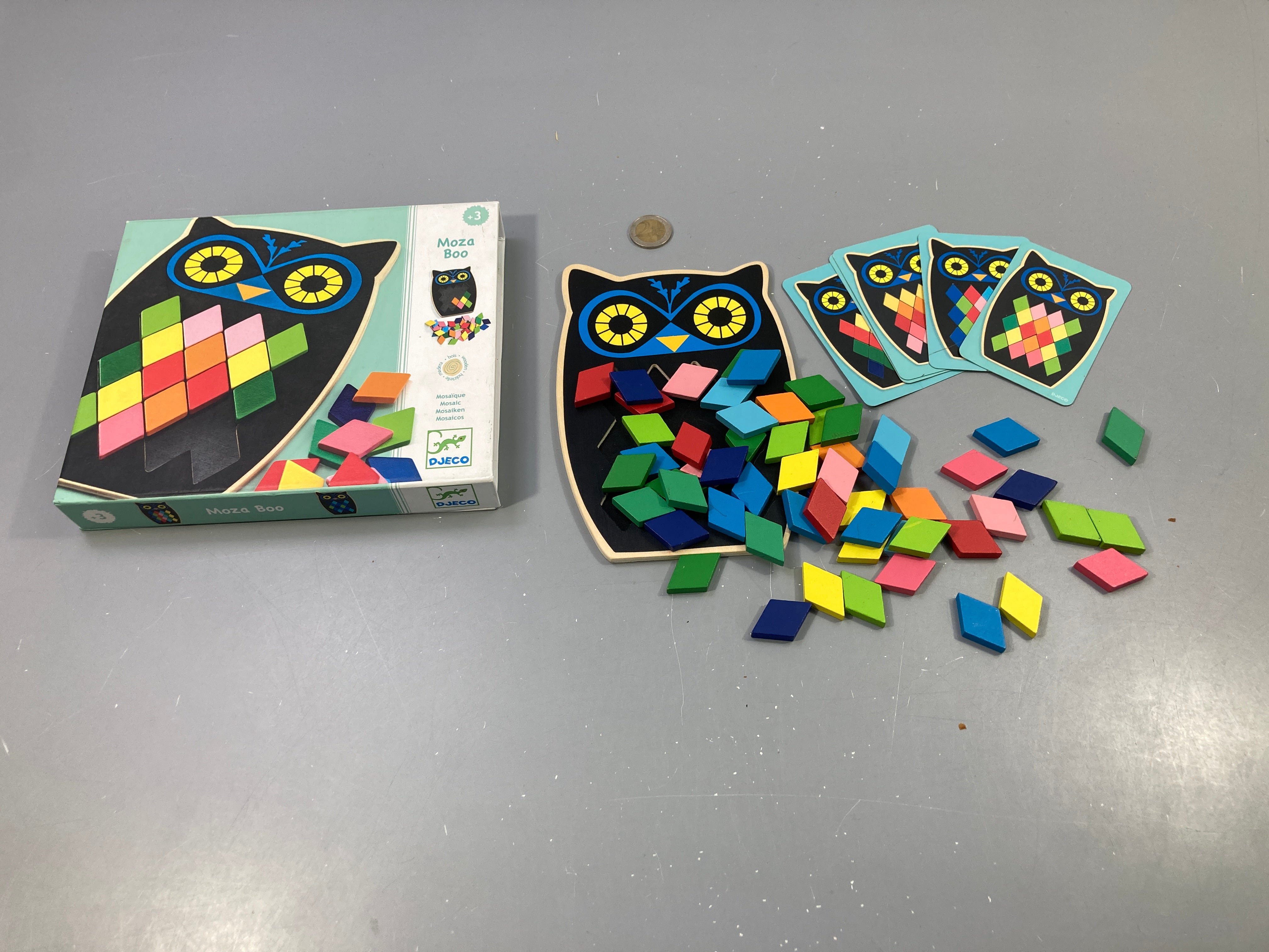 Complet,Moza Boo, hibo mosaïque +3a
