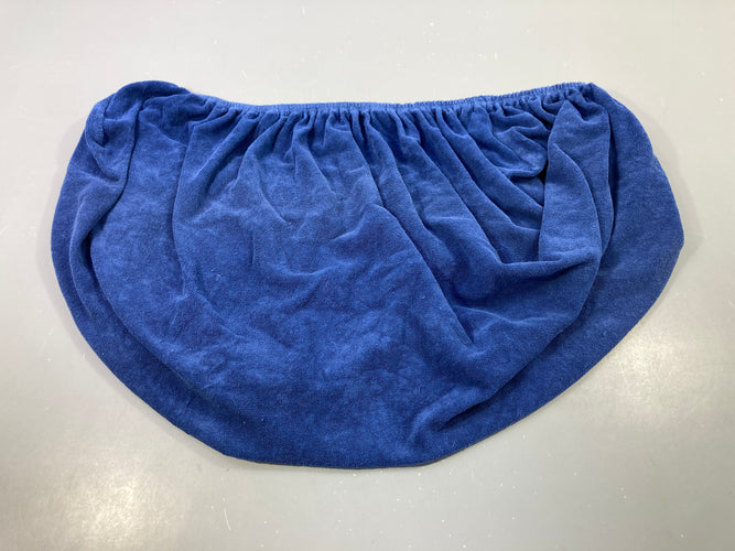 Drap housse bleu Mini Isi pour lit berceau, moins cher chez Petit Kiwi
