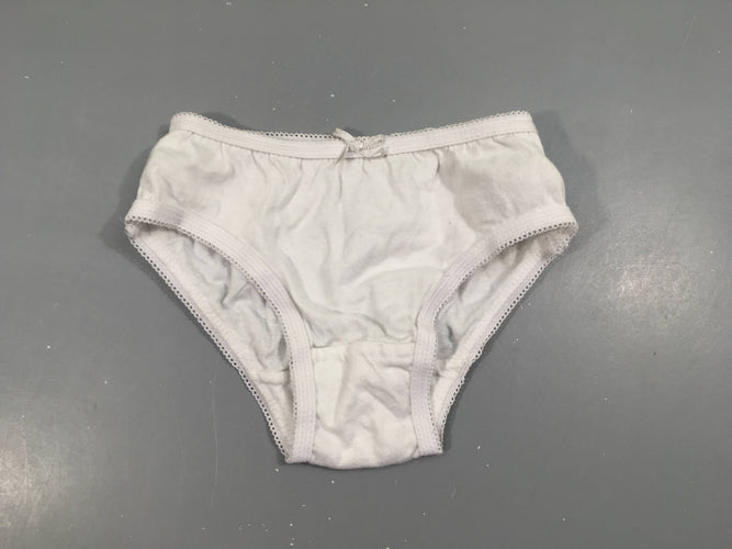 Culotte blanche, moins cher chez Petit Kiwi