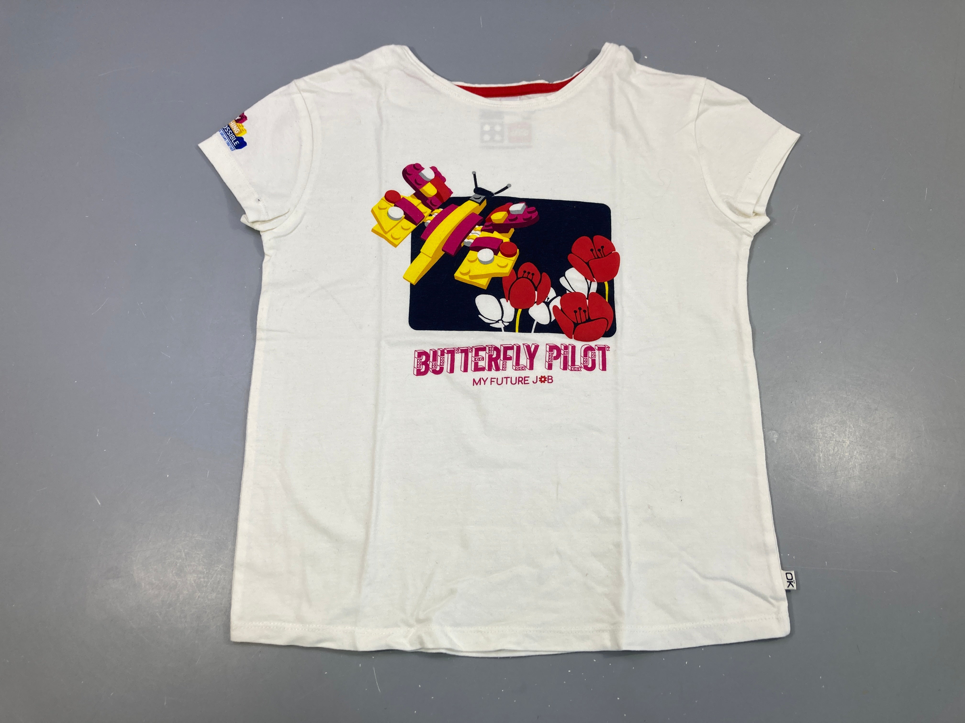 T-shirt m.c écru Lego